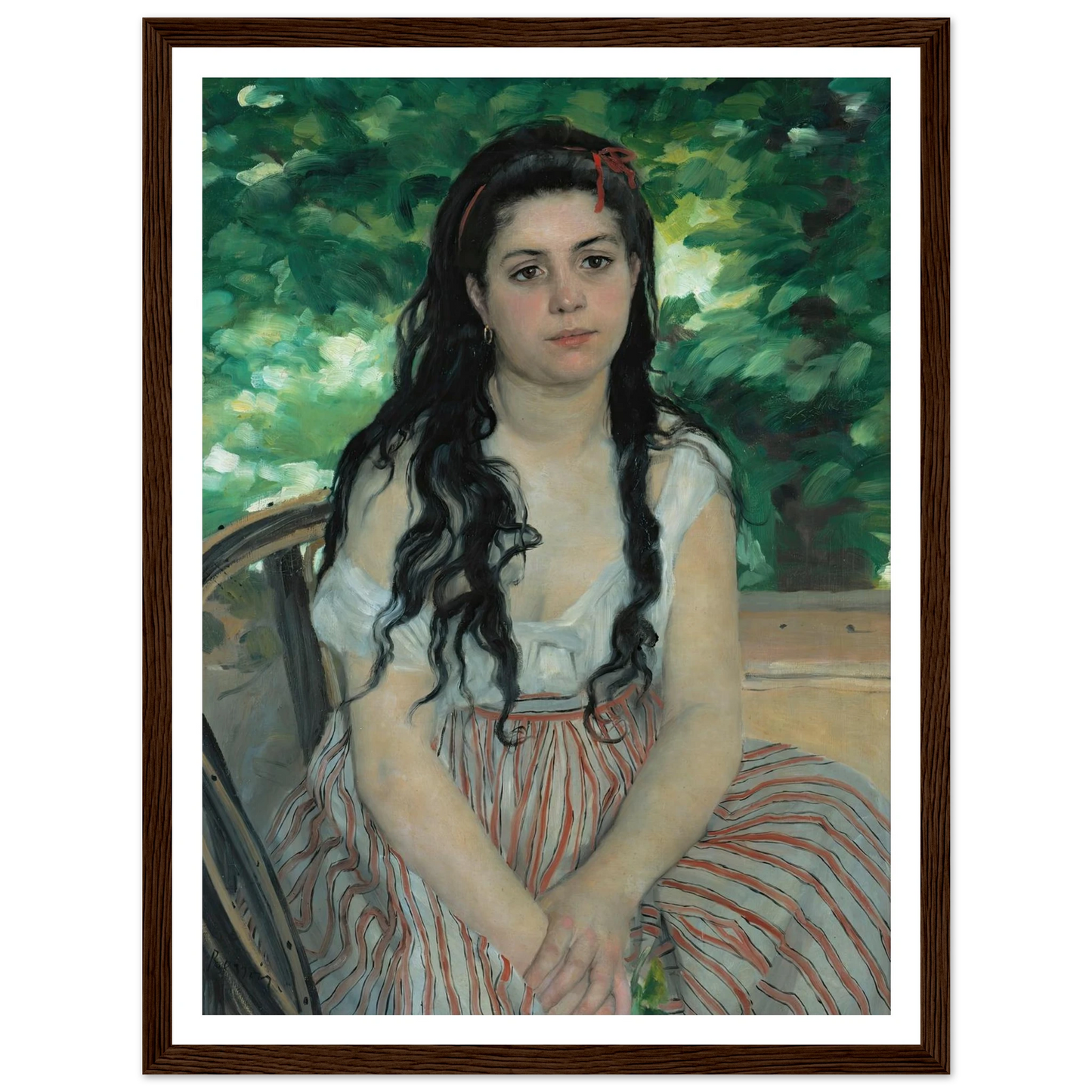 Summer (1868) Art Print | Pierre Auguste Renoir-Quipham Collections