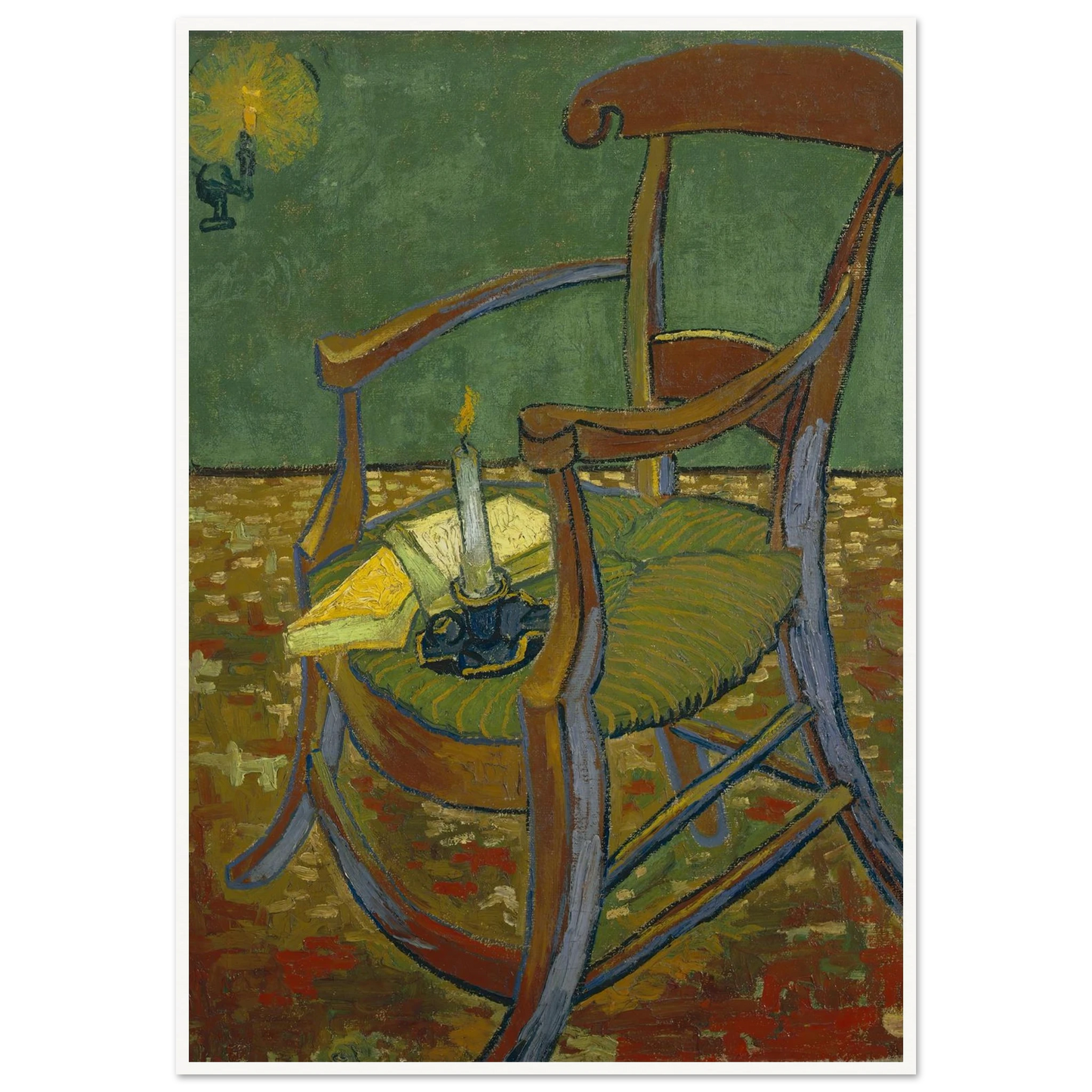 Gauguin’s Chair (1888) Art Print | Vincent van Gogh-Quipham Collections