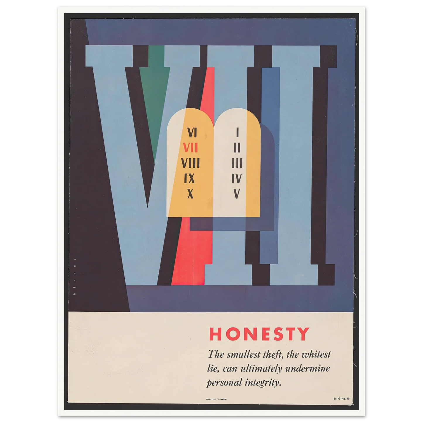 Honesty (1957) Art Print | Joseph Binder-Quipham Collections