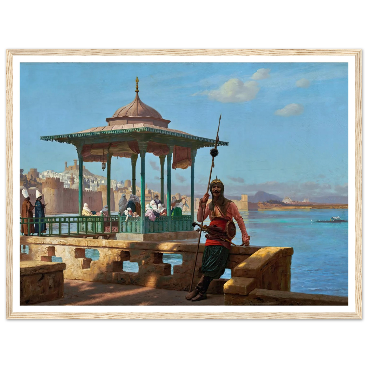 The Harem In The Kiosk Art Print | Jean Leon Gerome-Quipham Collections