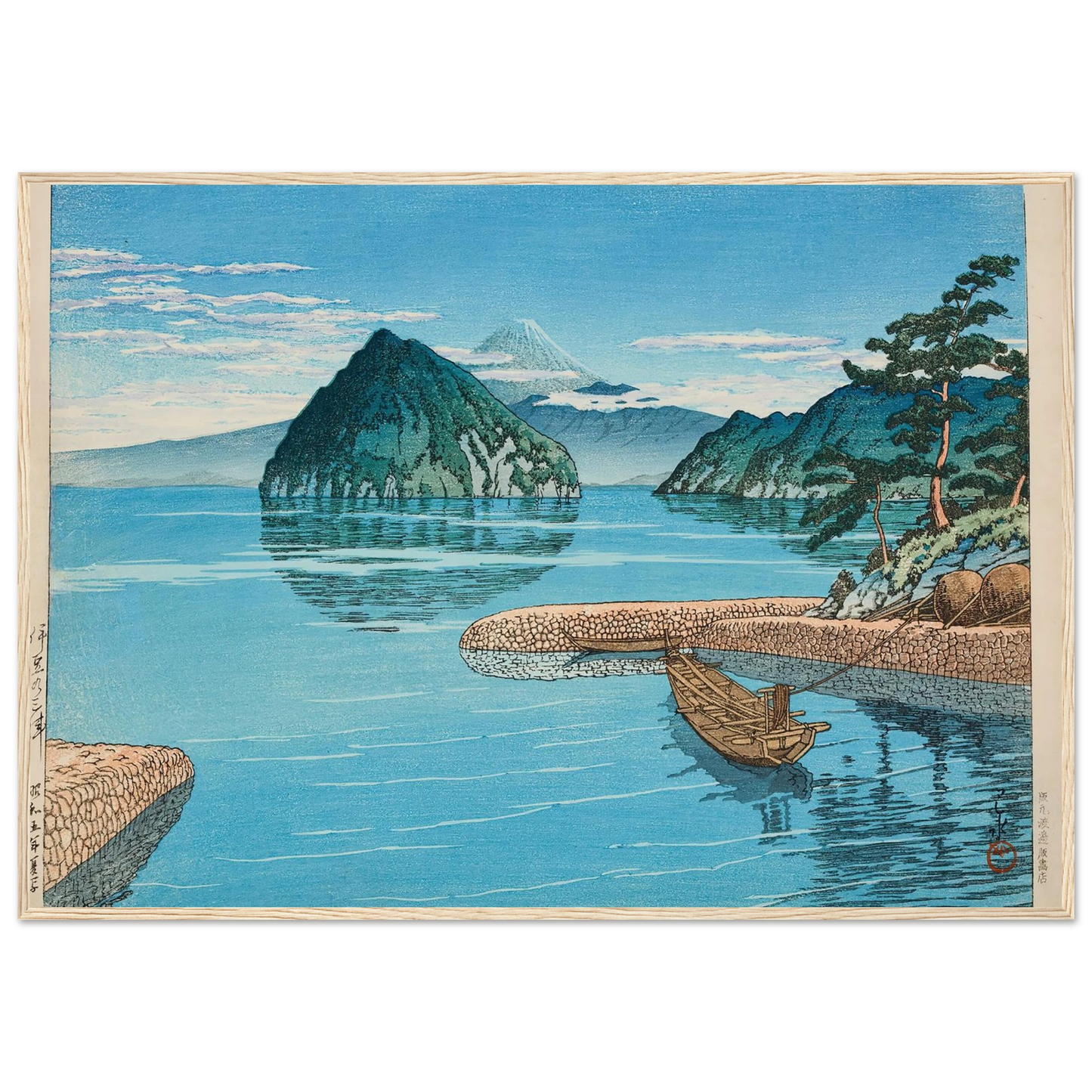Mito, Izu (1930) Art Print | Kawase Hasui-Quipham Collections