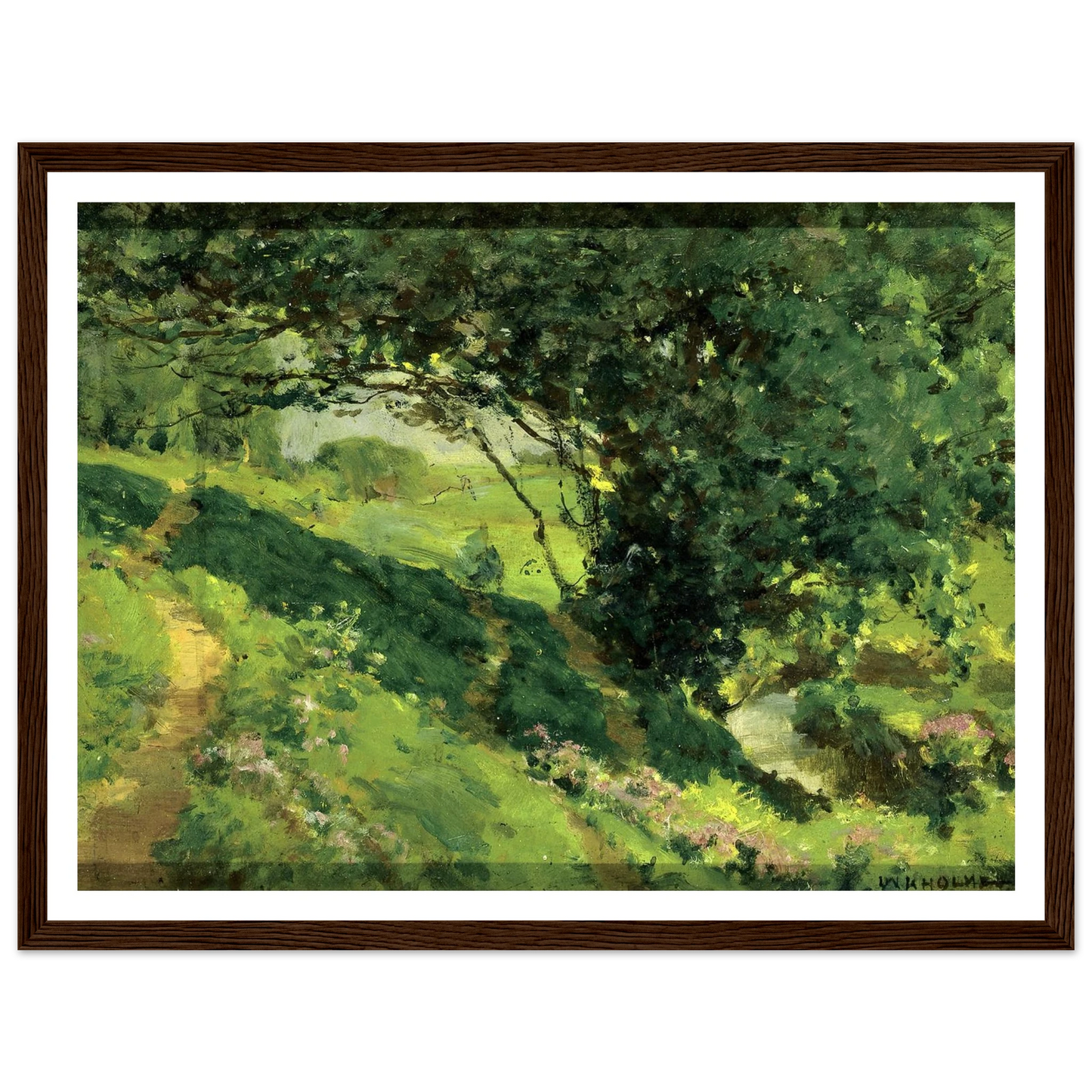 Original Sketch Of ‘the Wanderlusters’ Rest’ (ca. 1915) Art Print | William Henry Holmes-Quipham Collections