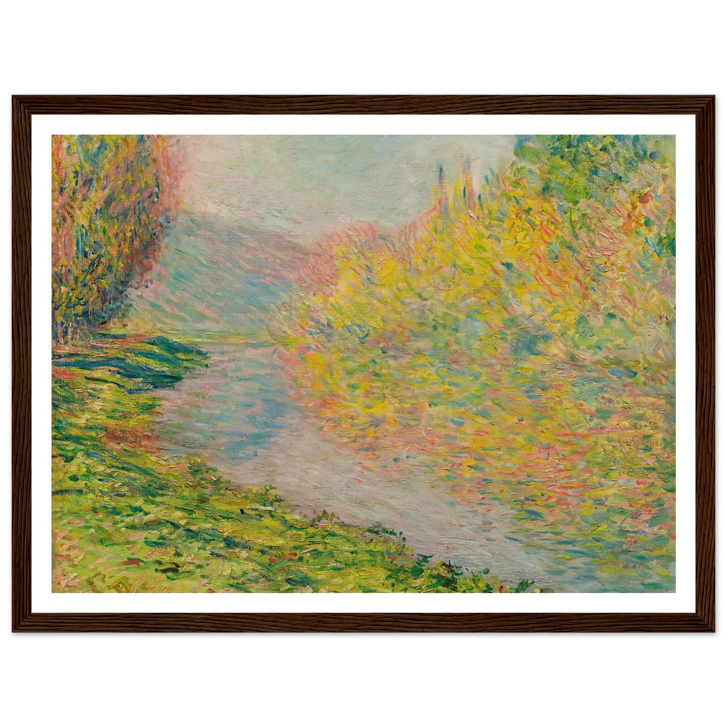 Automne À Jeufosse (1884) Art Print | Claude Monet-Quipham Collections
