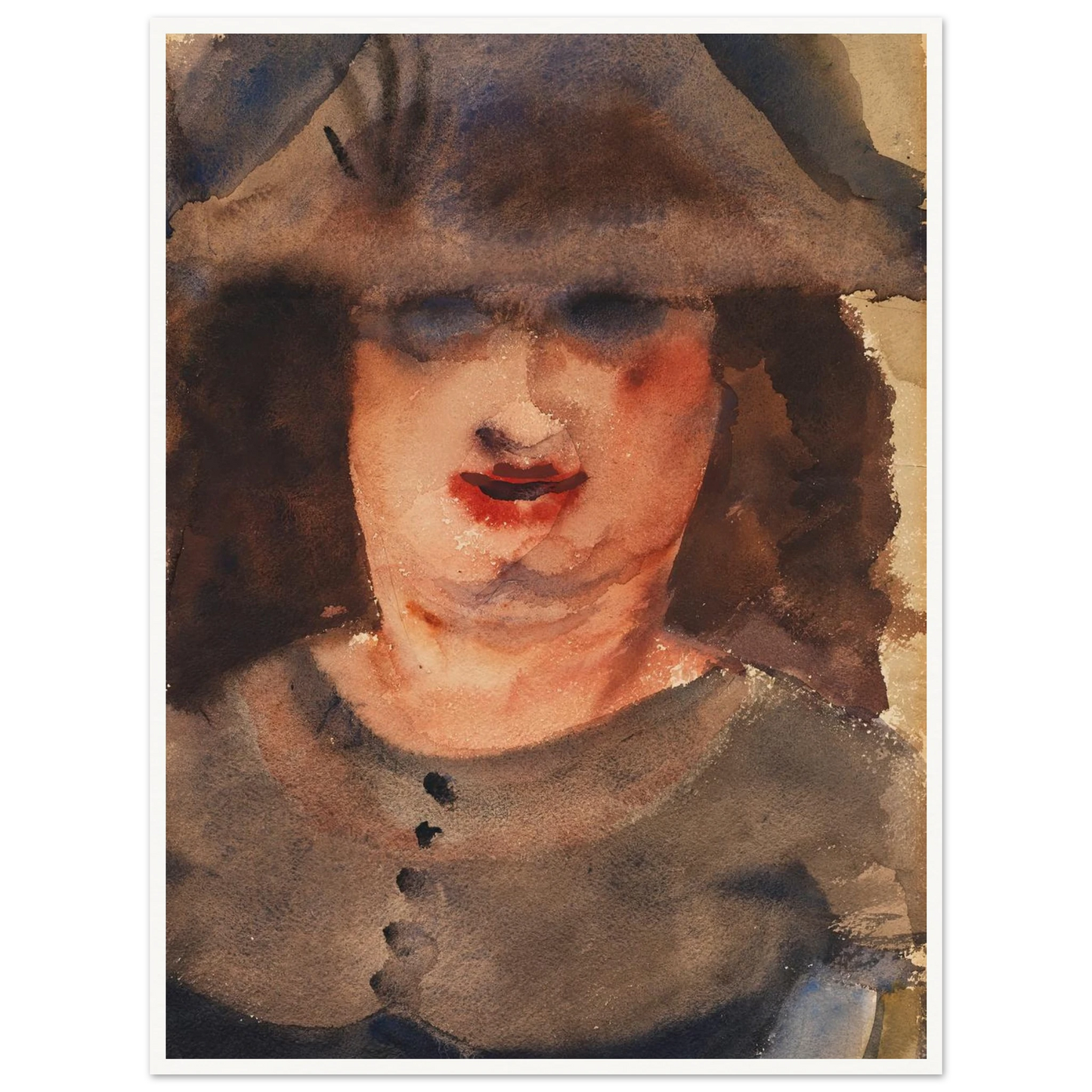 Frau (1925) Art Print | Paul Kleinschmidt-Quipham Collections