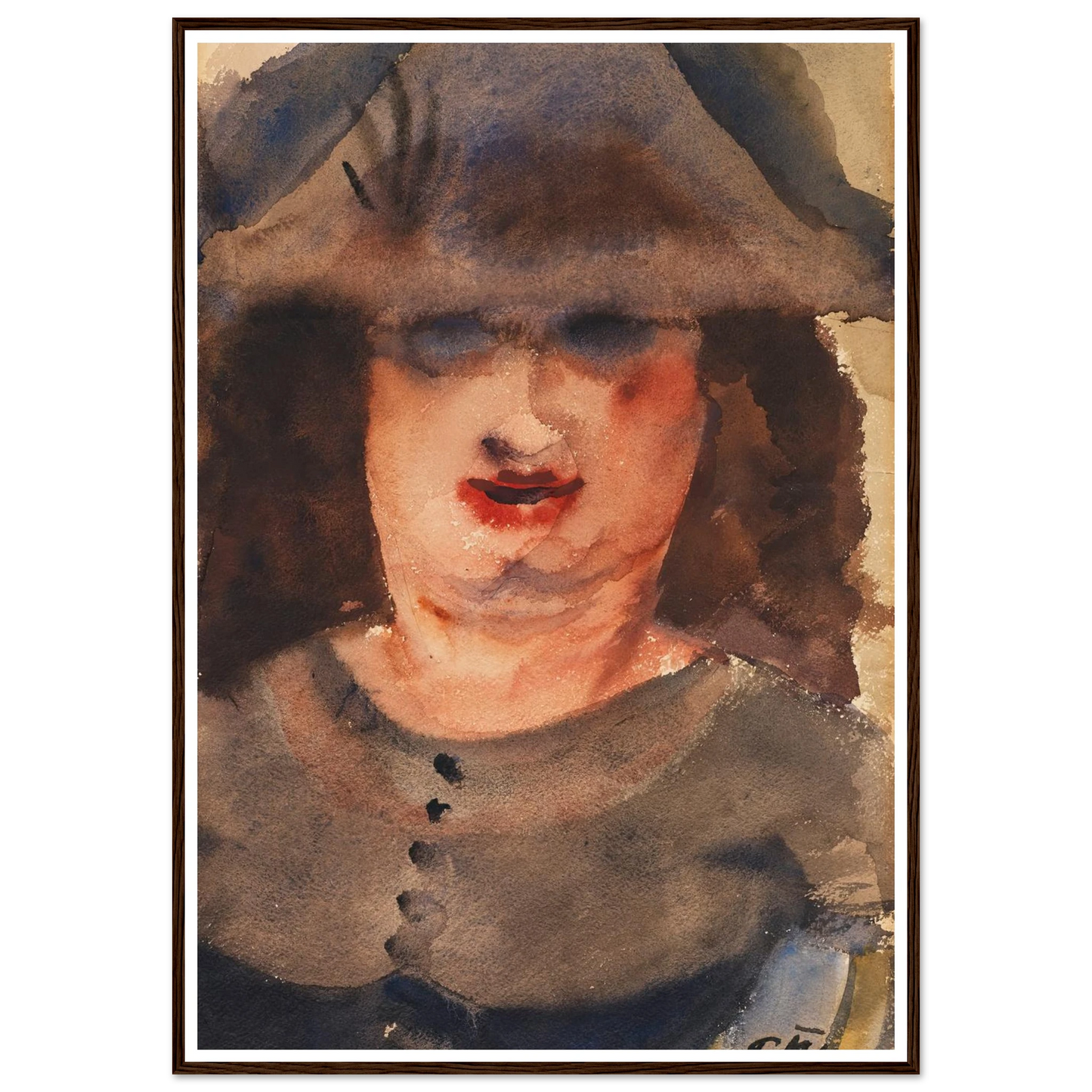 Frau (1925) Art Print | Paul Kleinschmidt-Quipham Collections