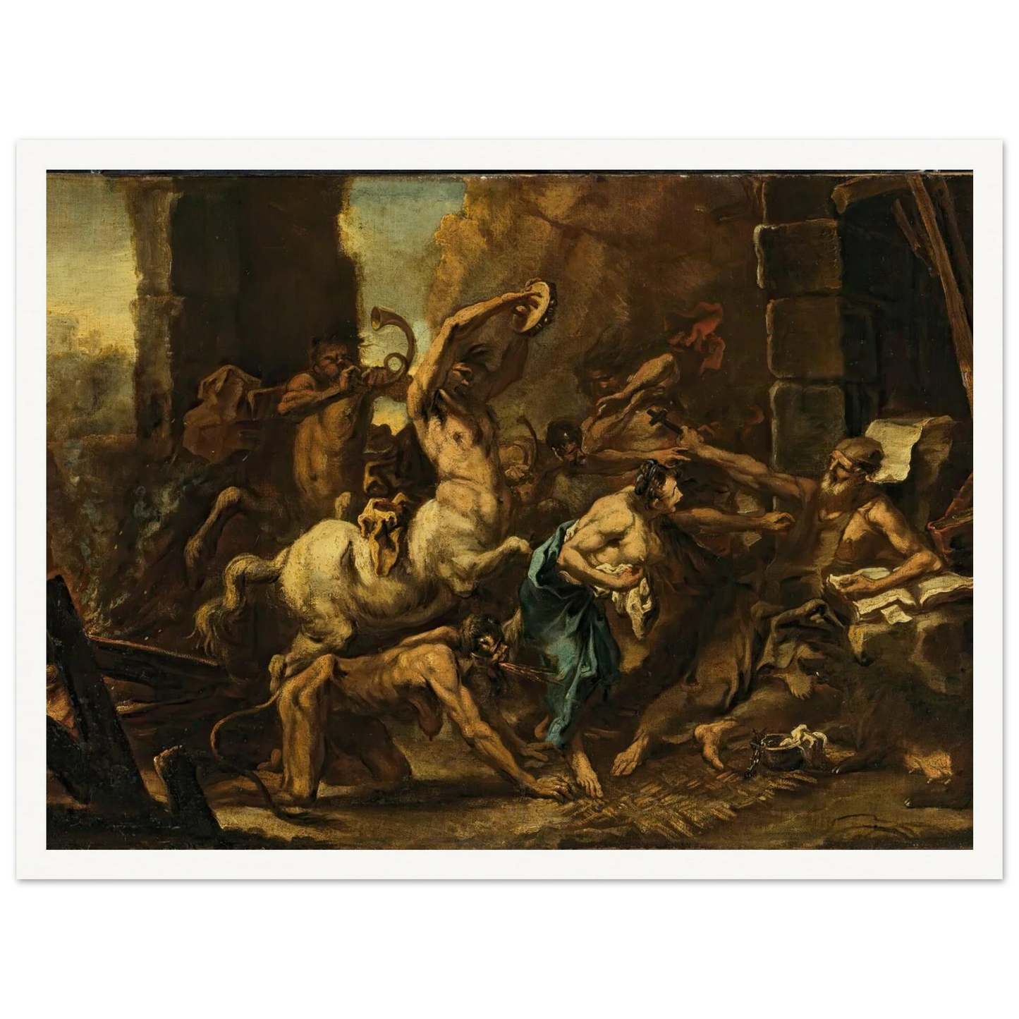 The Temptation Of Saint Anthony Art Print | Sebastiano Ricci-Quipham Collections