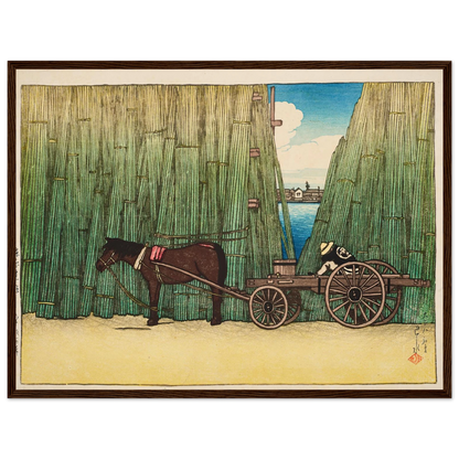 Komagata kashi (River bank, Komagata) (1919) Art Print | Kawase Hasui-Quipham Collections