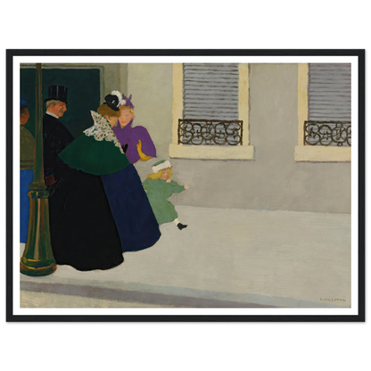 En promenade (circa 1895) Art Print | Felix Vallotton-Quipham Collections