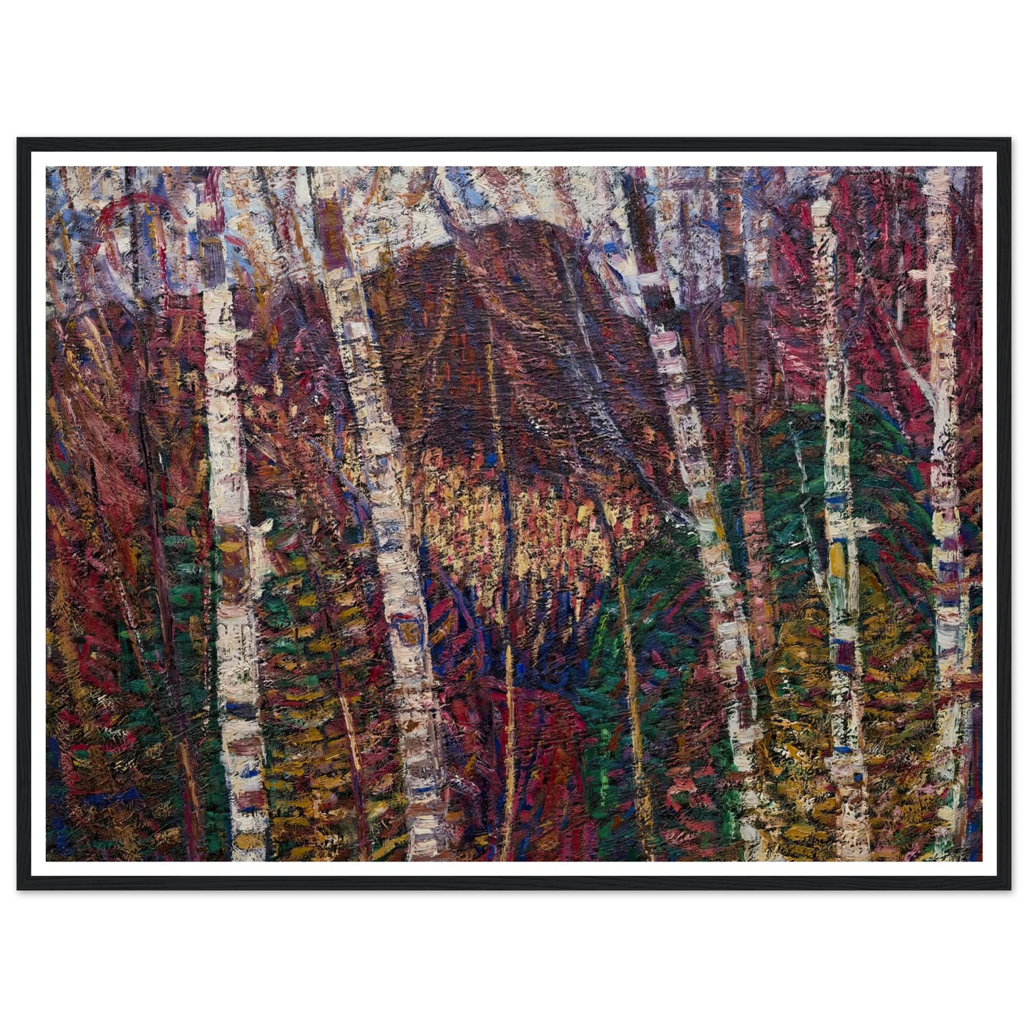 White Birches (c.1908) Art Print | Marsden Hartley-Quipham Collections