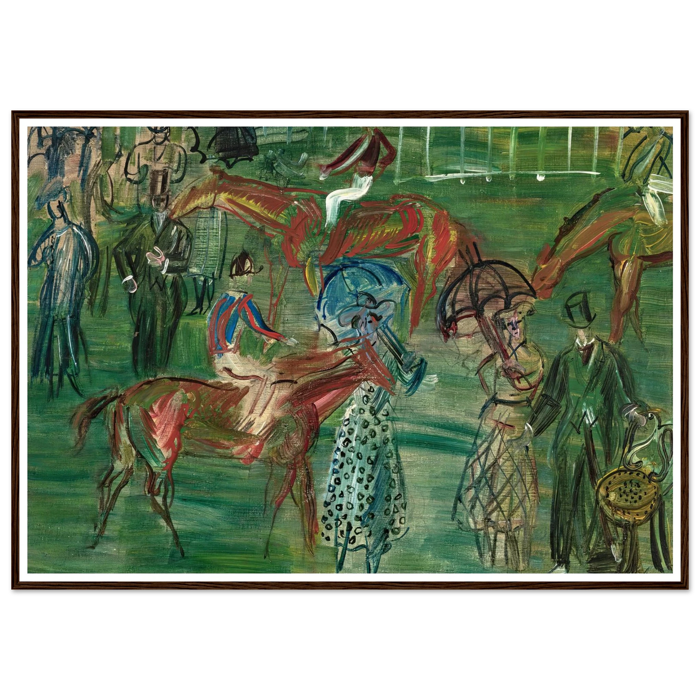 La pelouse (circa 1950) Art Print | Raoul Dufy-Quipham Collections