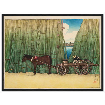 Komagata kashi (River bank, Komagata) (1919) Art Print | Kawase Hasui-Quipham Collections