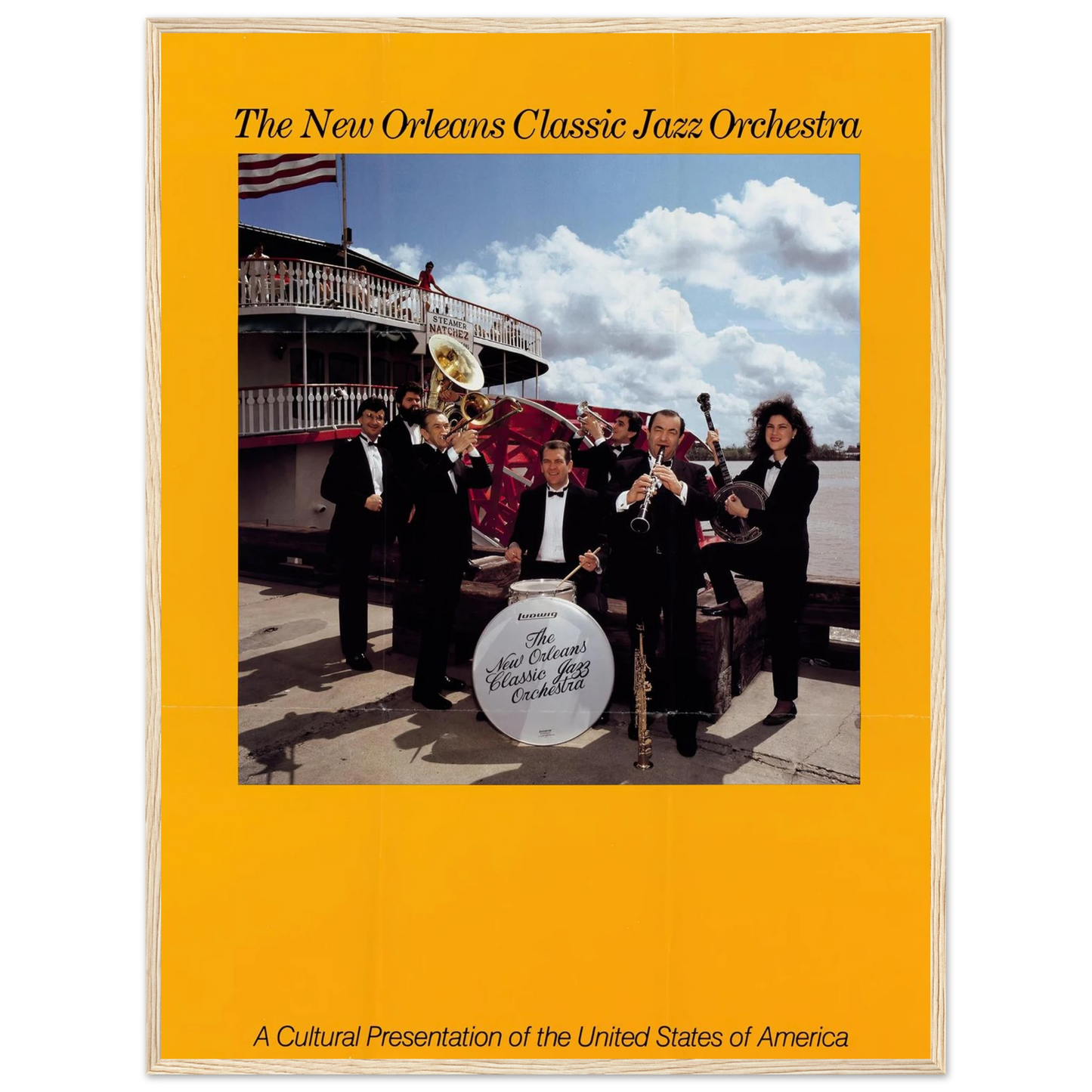The New Orleans Classic Jazz Orchestra Art Print | US Information Agency-Quipham Collections