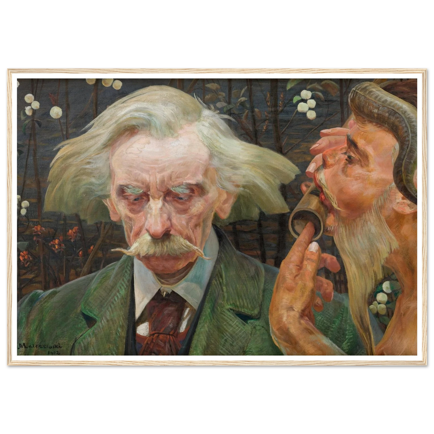 The Unknown Note (1902) Art Print | Jacek Malczewski-Quipham Collections
