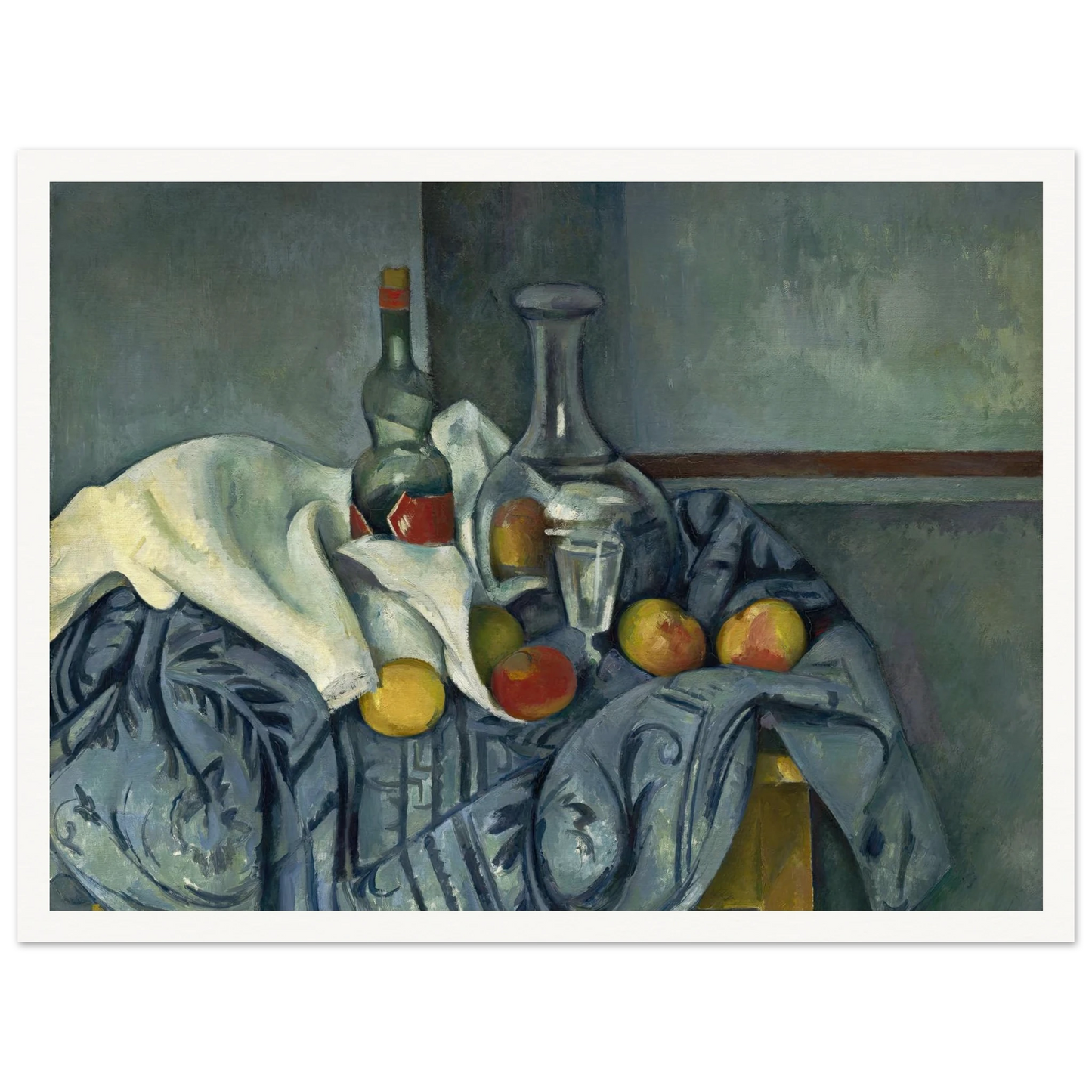 The Peppermint Bottle (1893-1895) Art Print | Paul Cezanne-Quipham Collections