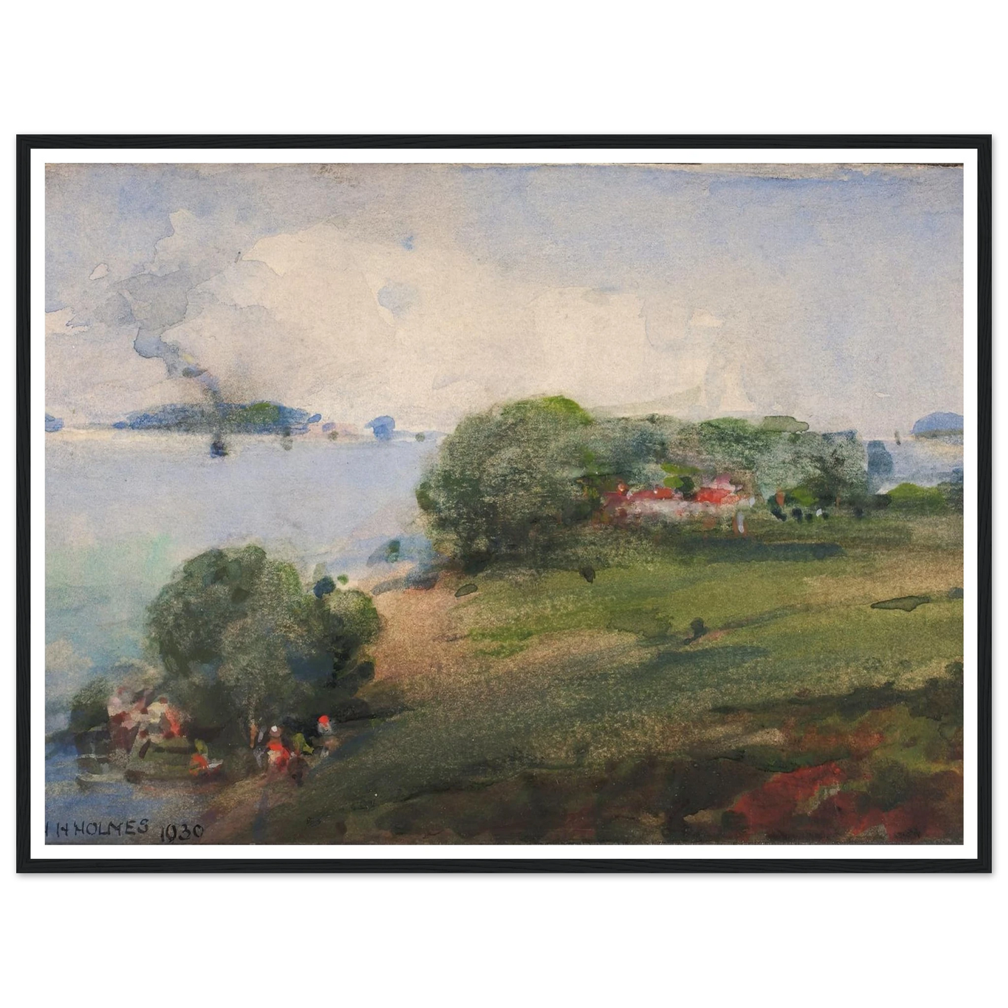 View On The Potomac (1930) Art Print | William Henry Holmes-Quipham Collections