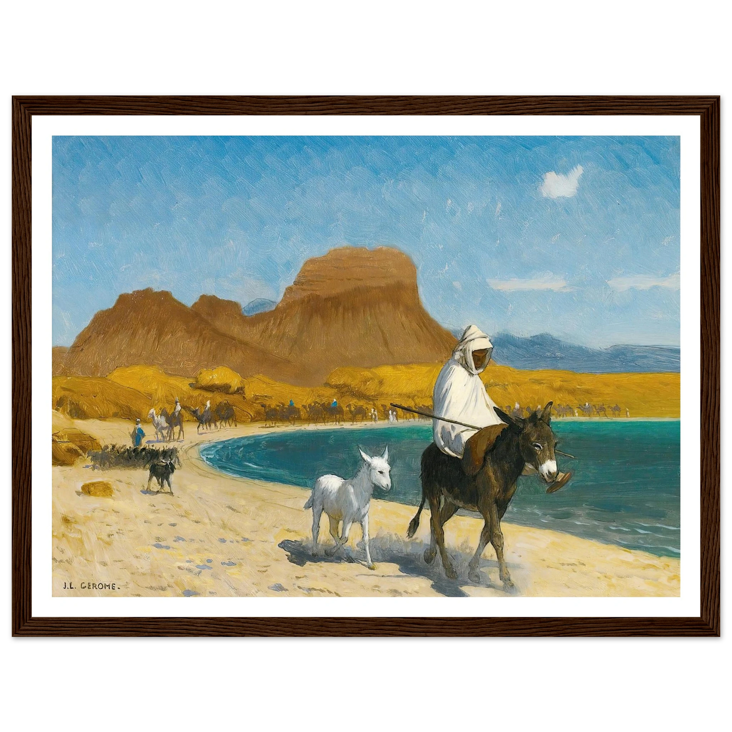 Golfe D’Akaba Art Print | Jean Leon Gerome-Quipham Collections