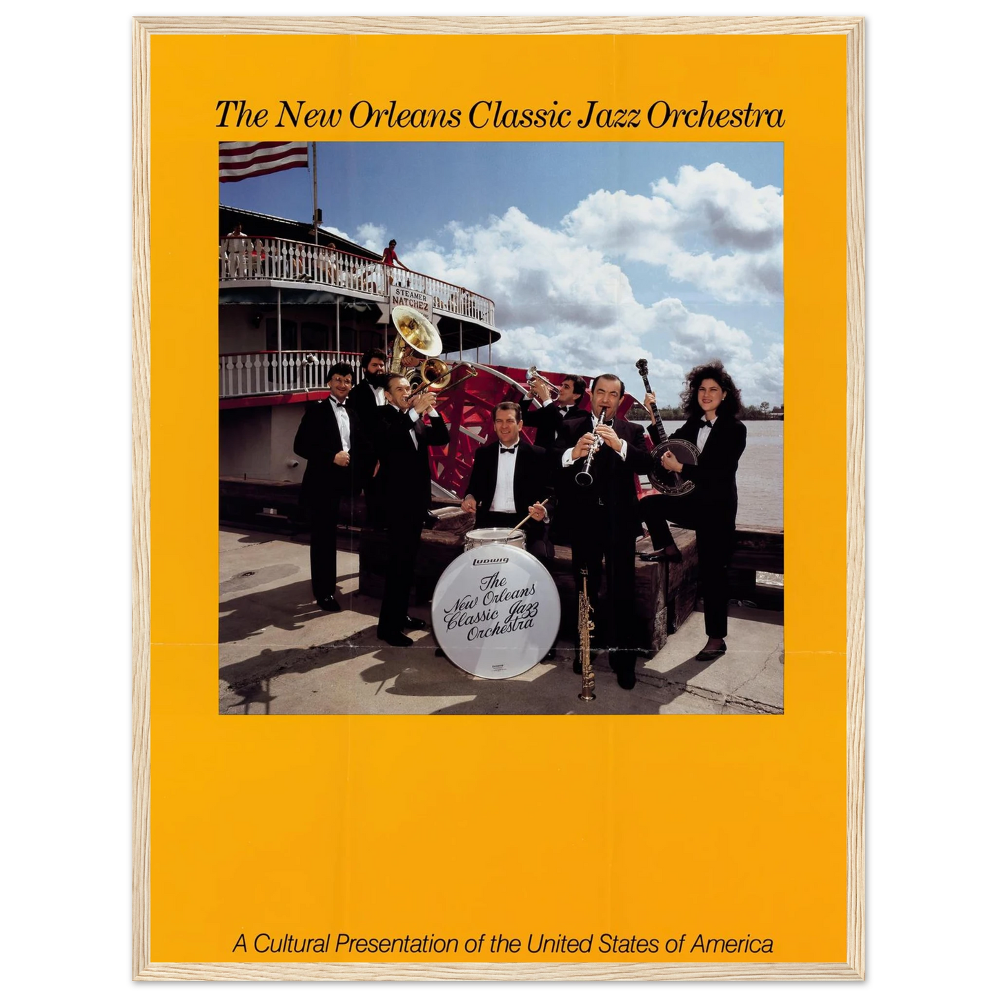 The New Orleans Classic Jazz Orchestra Art Print | US Information Agency-Quipham Collections