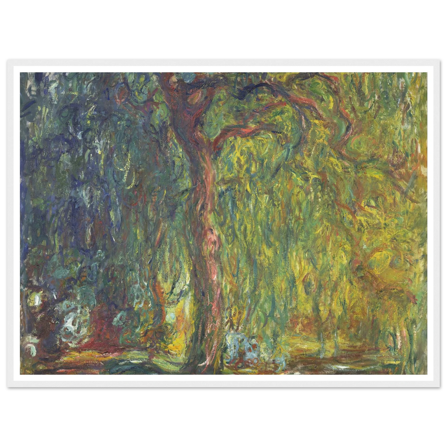 Weeping Willow (1918–19) Art Print | Claude Monet-Quipham Collections