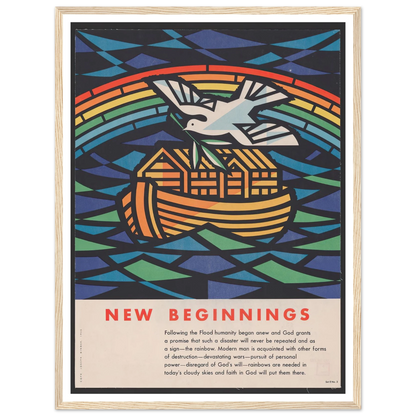 New beginnings (1955) Art Print | Joseph Binder-Quipham Collections