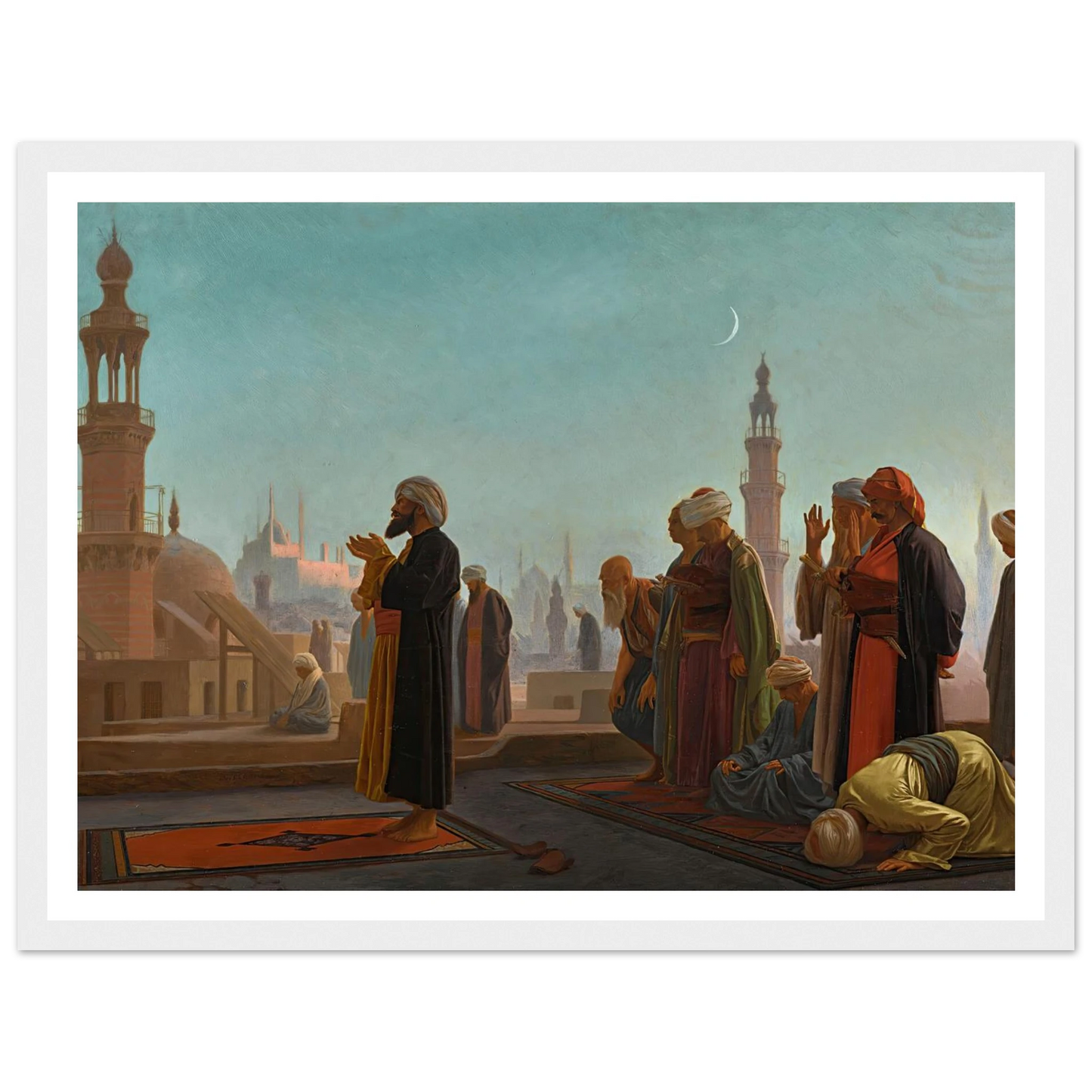 Evening Prayer, Cairo Art Print | Jean Leon Gerome-Quipham Collections