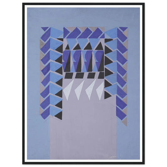 Untitled (Textile design no I) (circa 1925) Art Print | Frances Hodgkins-Quipham Collections
