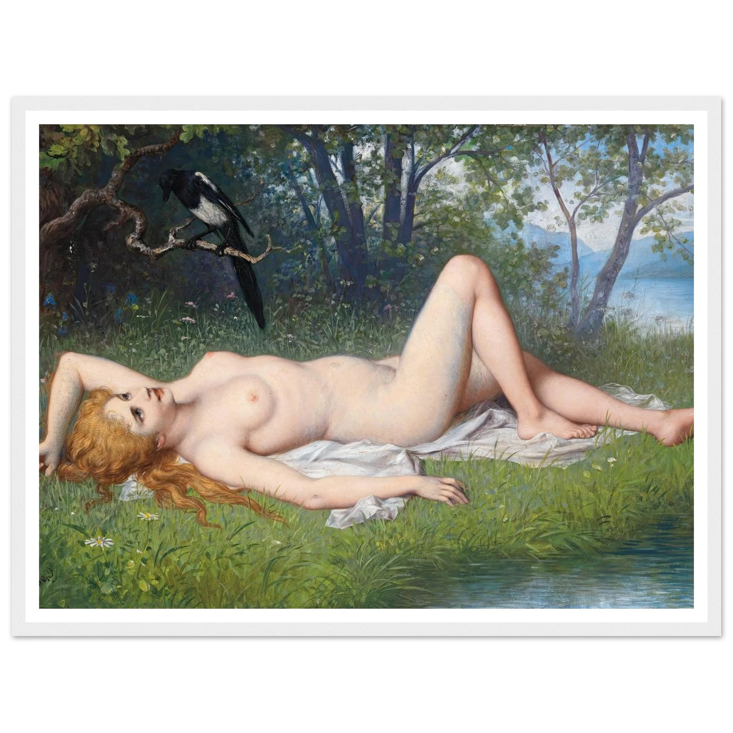 Die Elster Art Print | Carl Schweninger Jr-Quipham Collections
