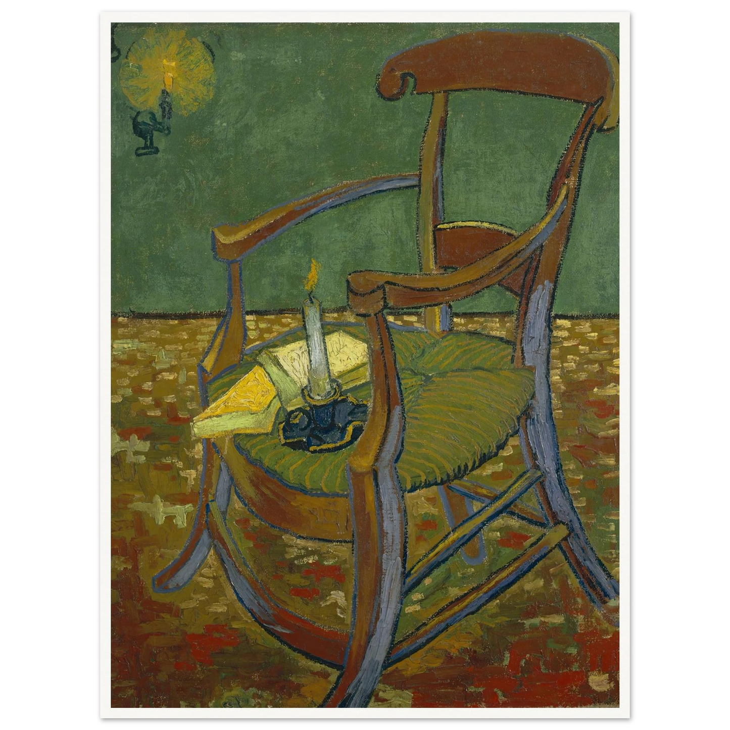 Gauguin’s Chair (1888) Art Print | Vincent van Gogh-Quipham Collections