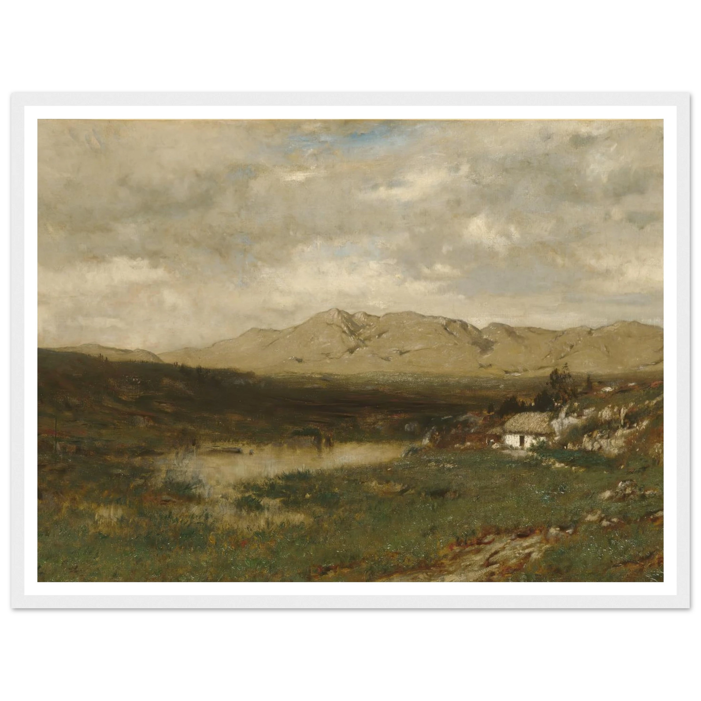 View in County Kerry (ca. 1875) Art Print | Alexander Helwig Wyant-Quipham Collections