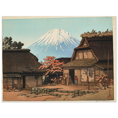 Hirano no aki (Autumn at Hirano) (1945) Art Print | Kawase Hasui-Quipham Collections