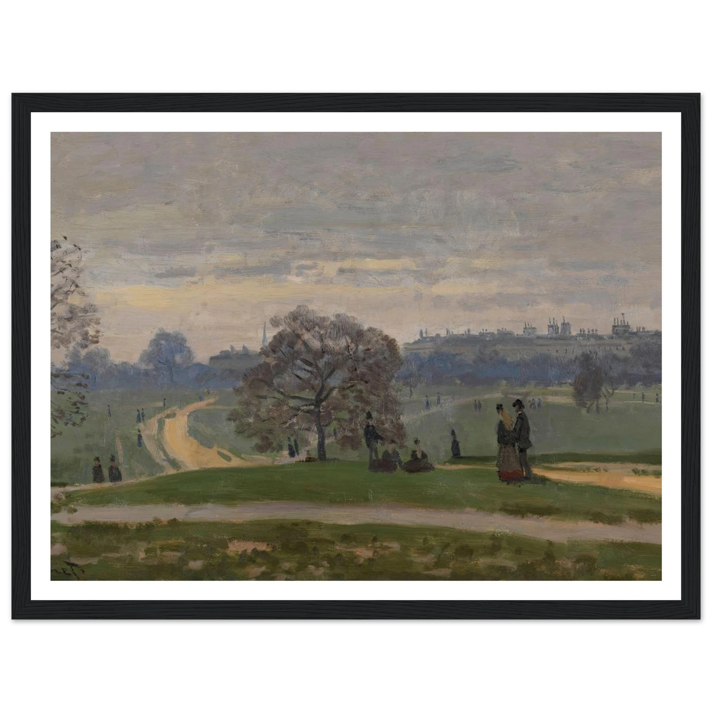 Hyde Park, London (circa 1871) Art Print | Claude Monet-Quipham Collections