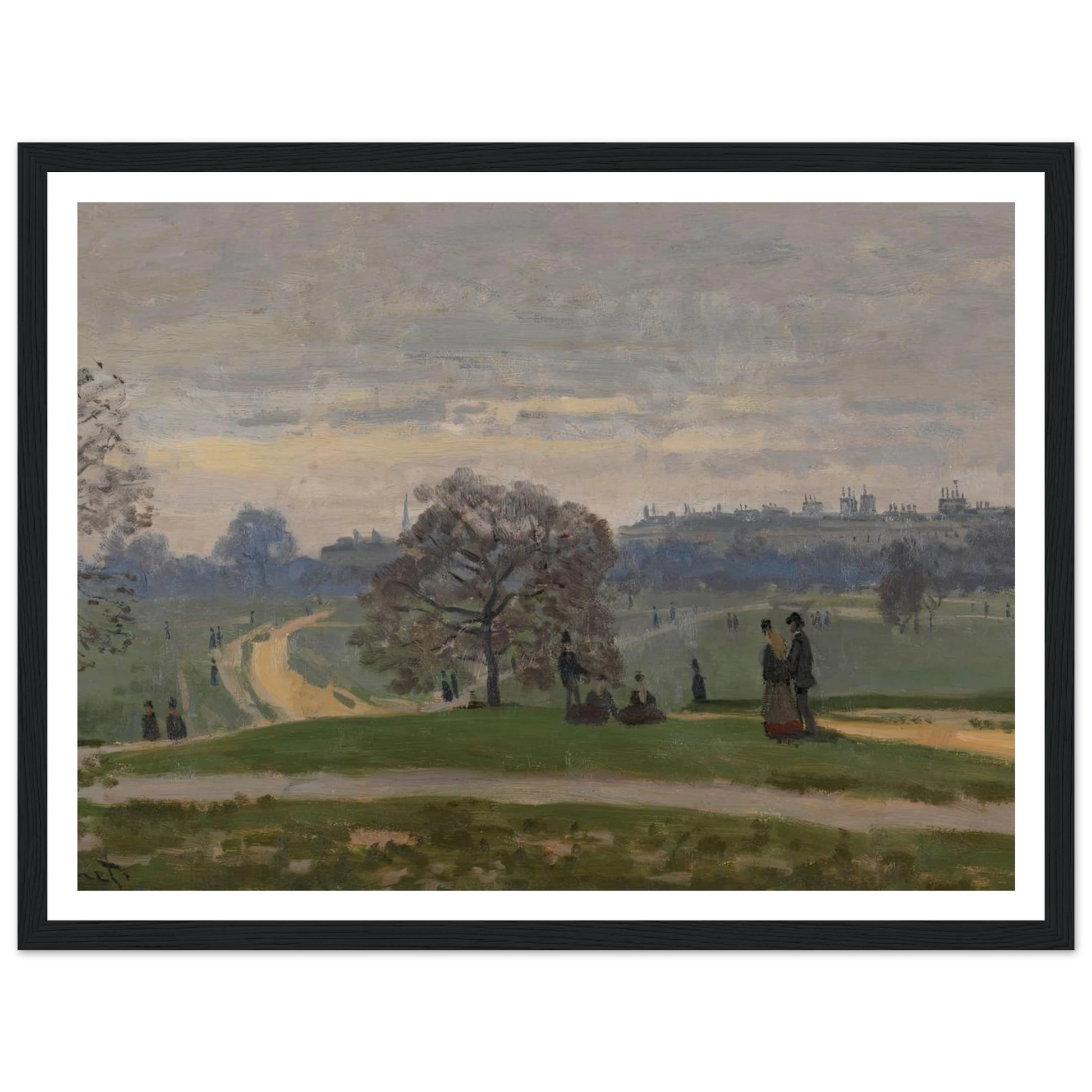 Hyde Park, London (circa 1871) Art Print | Claude Monet-Quipham Collections