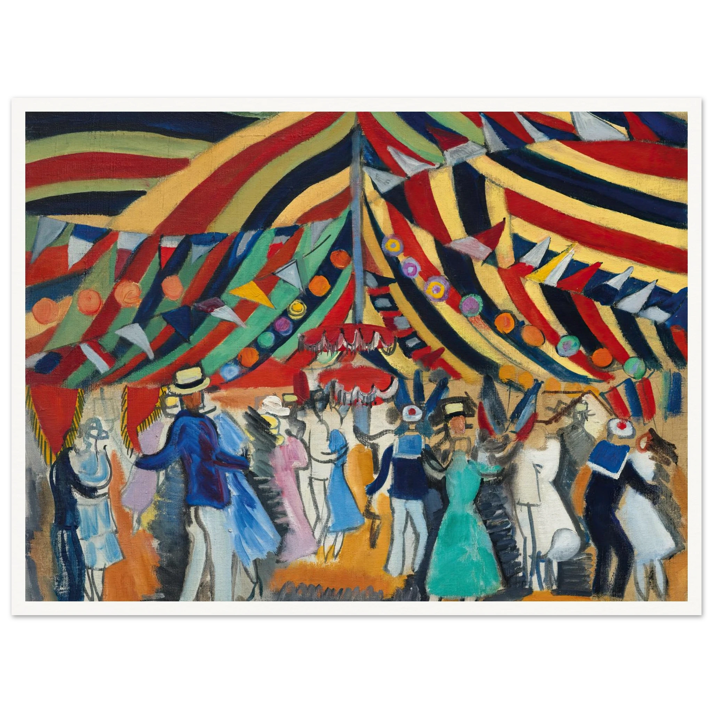 Le Bal (1920) Art Print | Raoul Dufy-Quipham Collections