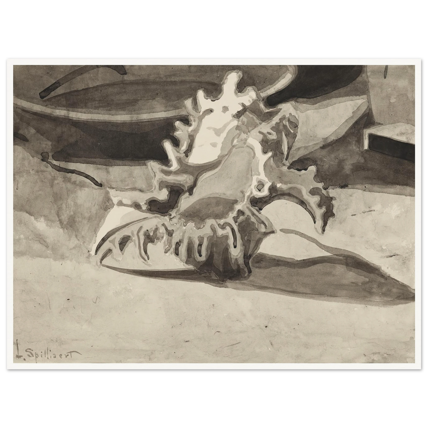 Coquillage (1909) Art Print | Leon Spilliaert-Quipham Collections