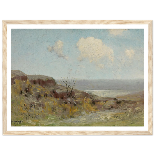 Rocky hillside quiet pool (1908) Art Print | Julian Onderdonk-Quipham Collections