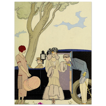Falbalas et fanfreluches, L’Ensie (1925) Art Print | George Barbier-Quipham Collections