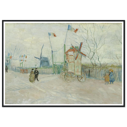 Impasse des Deux Frères (1887) Art Print | Vincent van Gogh-Quipham Collections