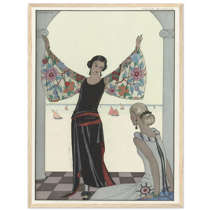 Voici mes ailes ! (1922) Art Print | George Barbier-Quipham Collections