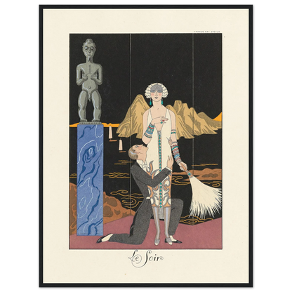 Le Soir (Evening) (1922–1926) Art Print | George Barbier-Quipham Collections