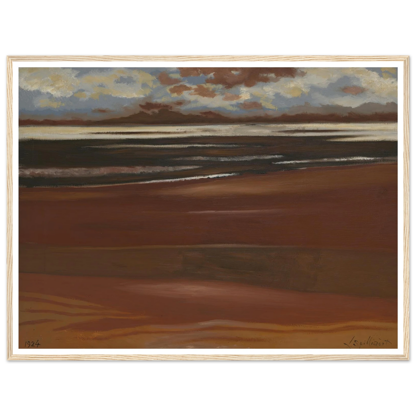 Marine (1924) Art Print | Leon Spilliaert-Quipham Collections