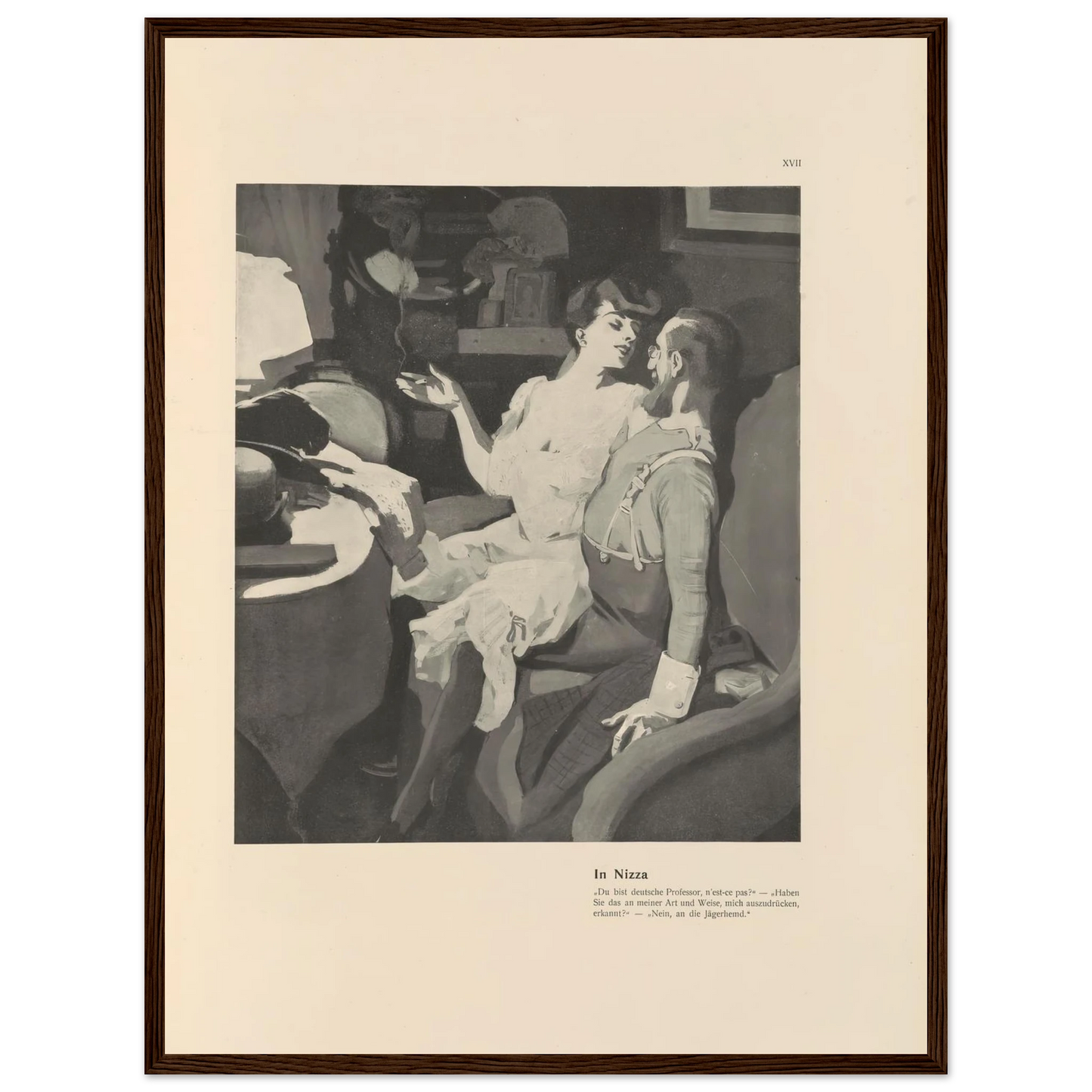 In Nizza (1908) Art Print | Ferdinand Freiherr von Reznicek-Quipham Collections