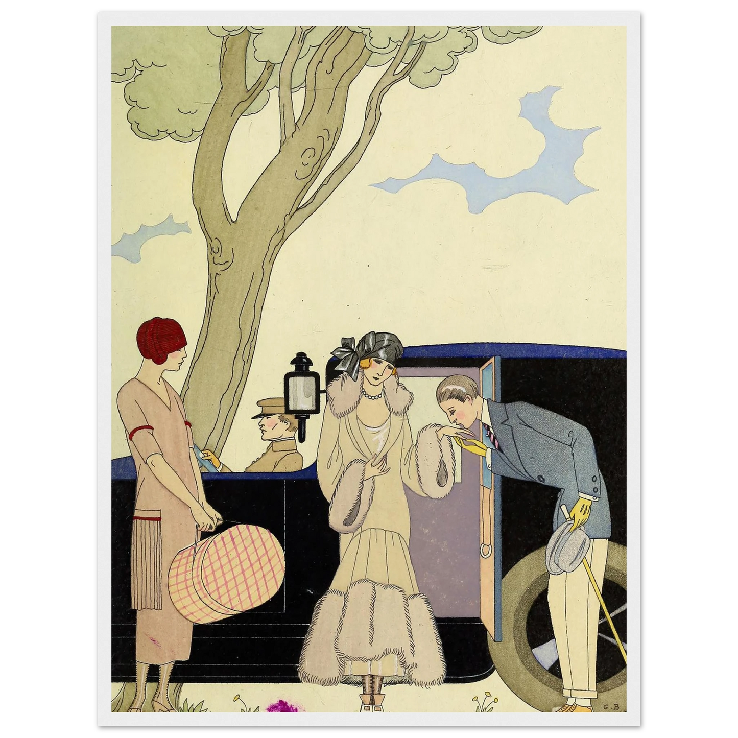 Falbalas et fanfreluches, L’Ensie (1925) Art Print | George Barbier-Quipham Collections