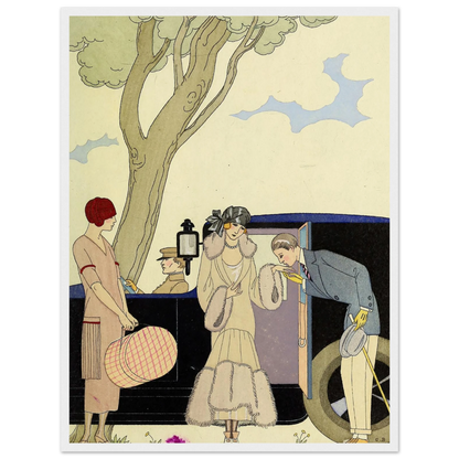 Falbalas et fanfreluches, L’Ensie (1925) Art Print | George Barbier-Quipham Collections