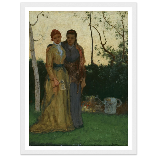 The Sisters (1882) Art Print | George Inness-Quipham Collections
