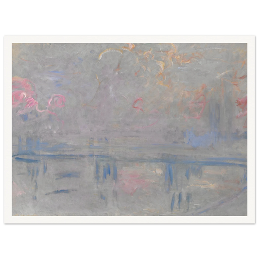 Charing Cross Bridge (1900) Art Print | Claude Monet-Quipham Collections