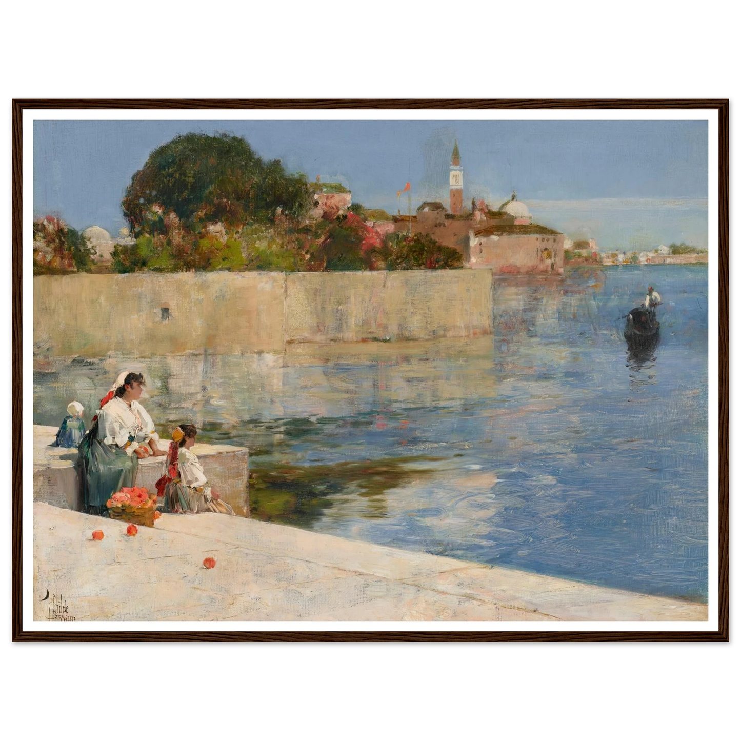 View of Venice (circa 1883) Art Print | Childe Hassam-Quipham Collections
