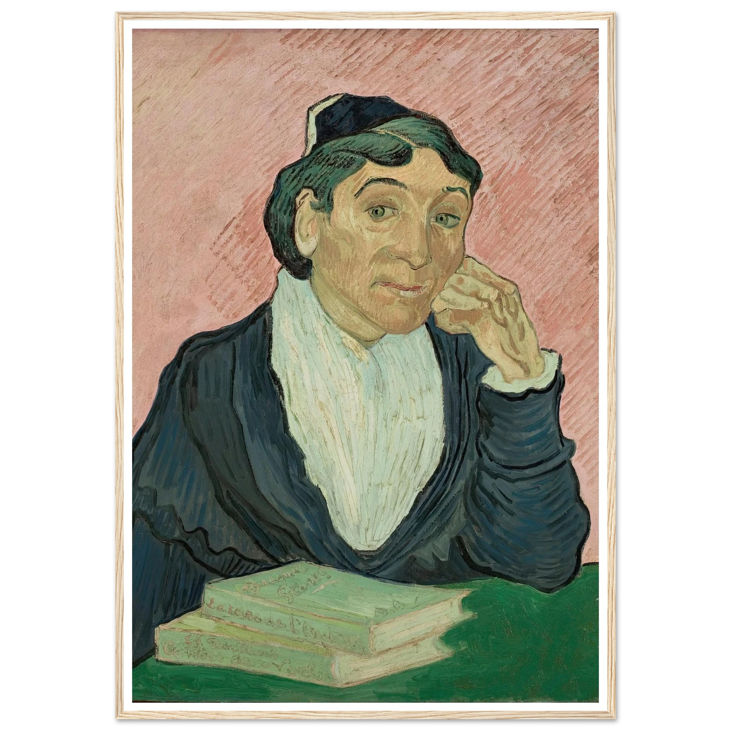 The Woman from Arles (1890) Art Print | Vincent van Gogh-Quipham Collections