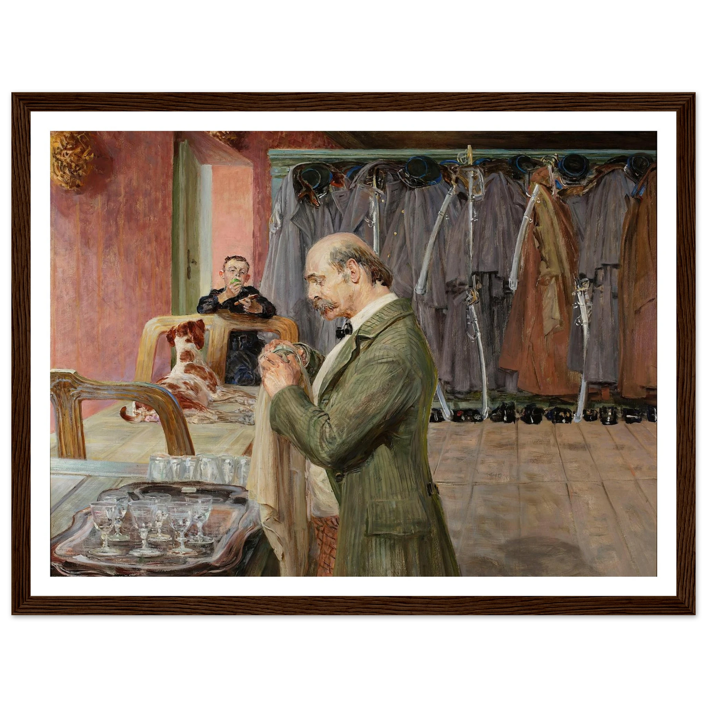 My life – central section of the triptych (1911-1912) Art Print | Jacek Malczewski-Quipham Collections