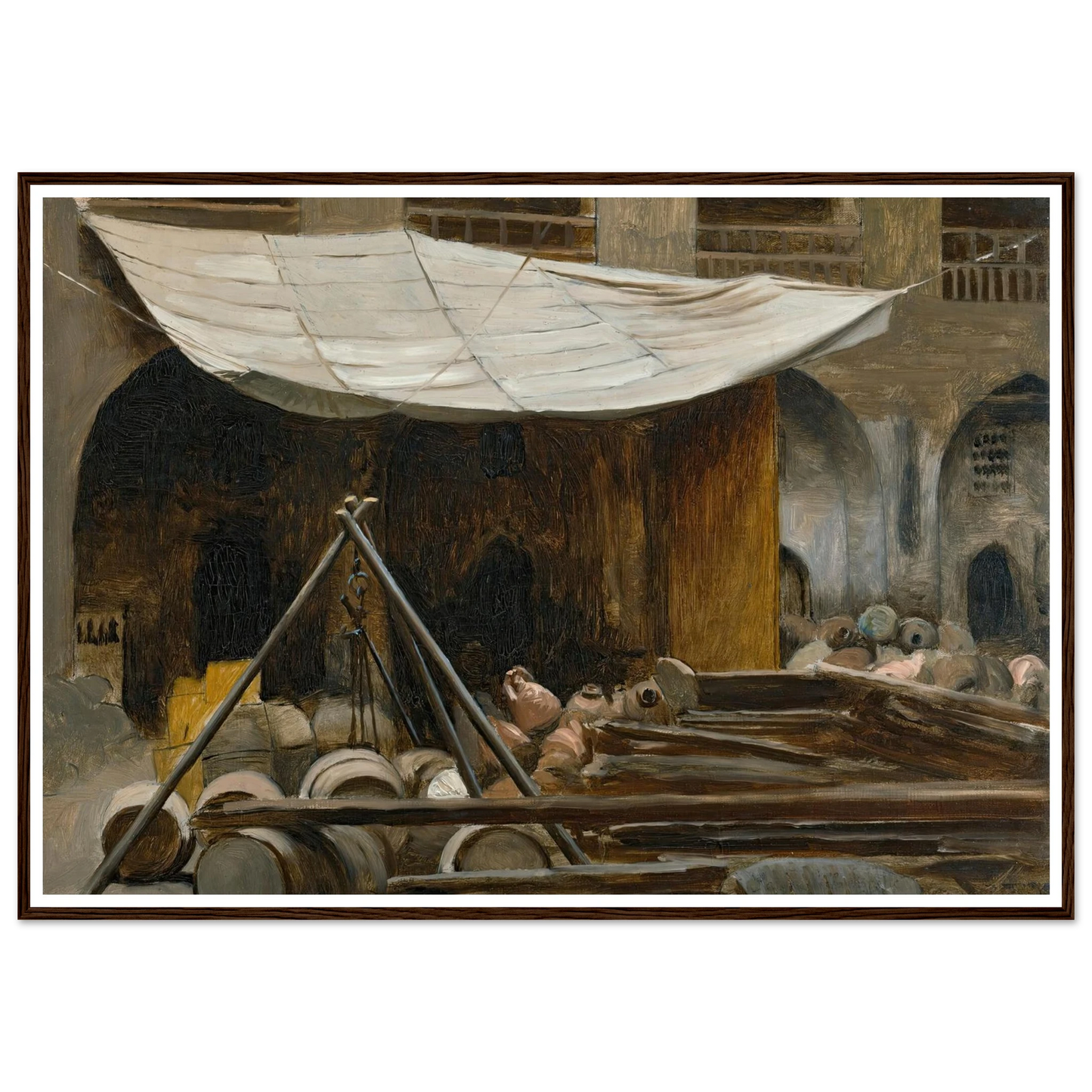 The Citadel, Acre Art Print | Jean Leon Gerome-Quipham Collections