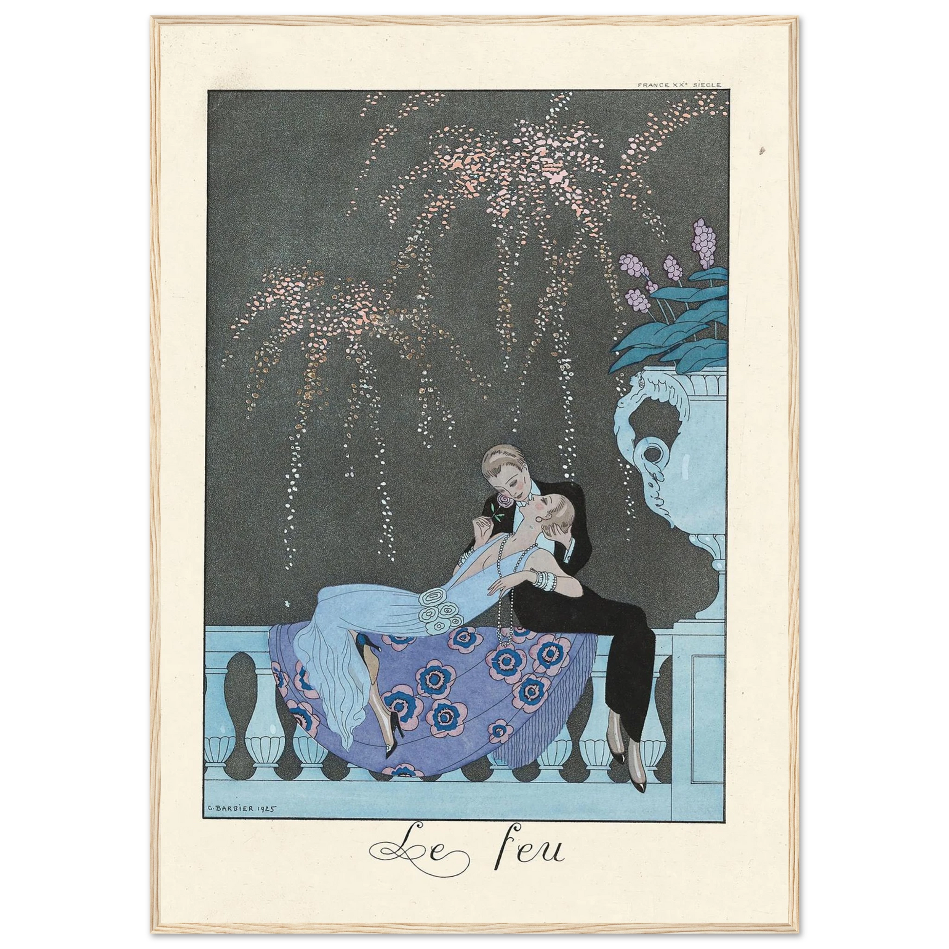 Le Feu (Fire) (1922–1926) Art Print | George Barbier-Quipham Collections