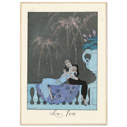 Le Feu (Fire) (1922–1926) Art Print | George Barbier-Quipham Collections